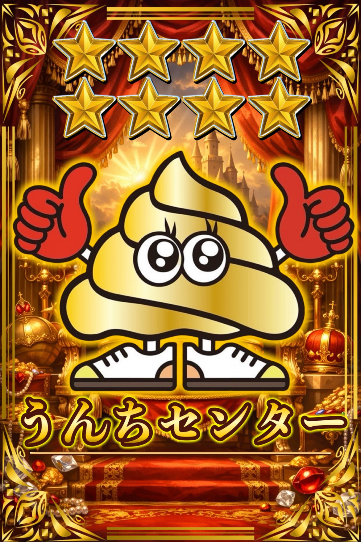 うんちセンター　星8